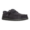 41898-060 Hey Dude Men's Wally Sox Comfort Shoe - Black / Black