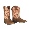 446010497 Twister Boone Children's Youth Western Cowboy Boot - Brown Camo