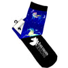 Black Stallion Designs Women's Equestrian Boot Socks - Celestial Unicorn