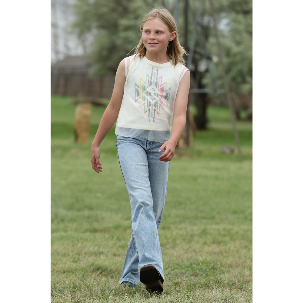 CB23271001 Cruel Girl Girls' Wide Leg Jeans