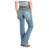 CB76953002 Cruel Women's Mila Mid Rise Trouser Jean - Medium Stone
