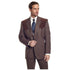 CC2976 Circle S Men's Boise Heather Sport Coat - Heather Chestnut