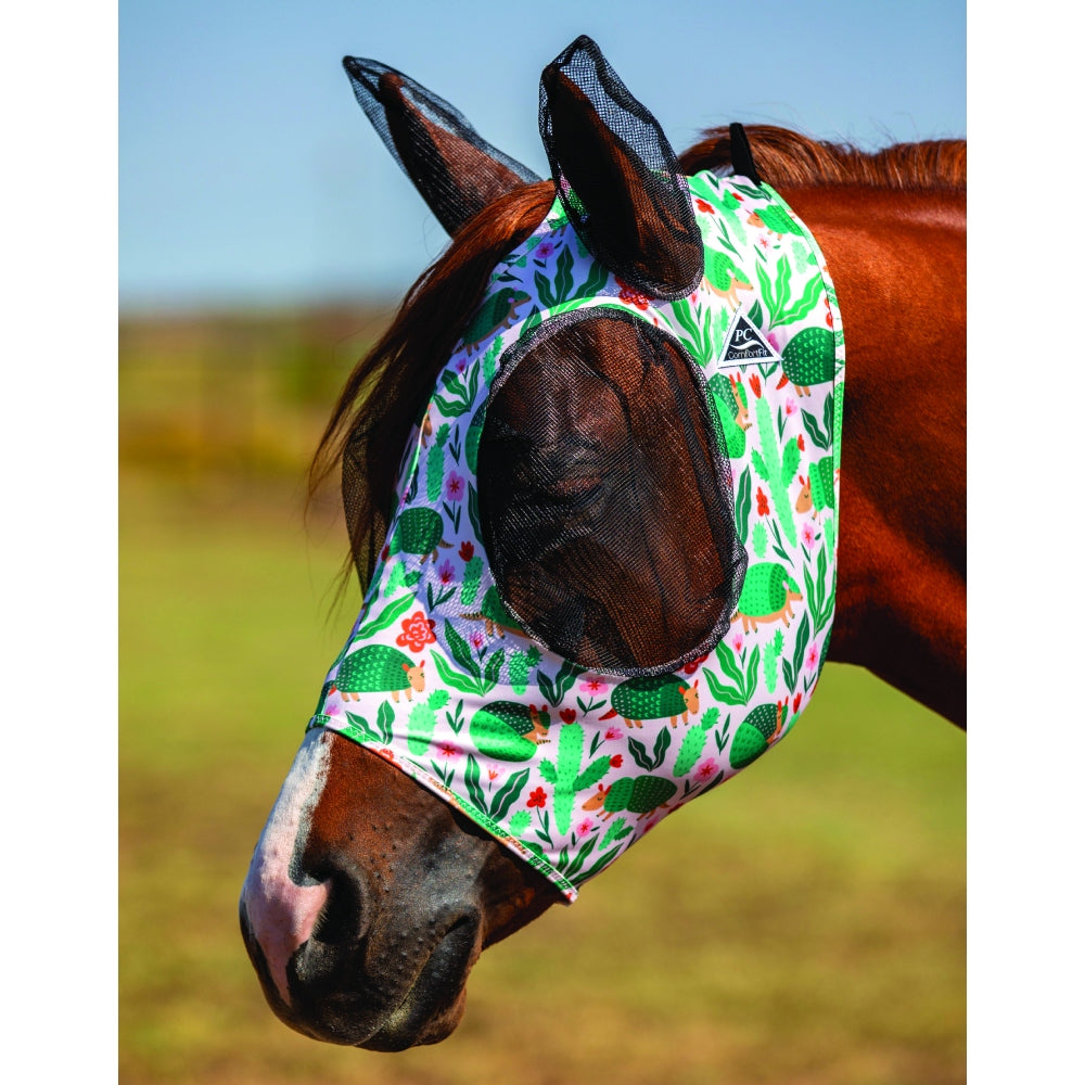 Premier Equine - Maschera anti-mosche Comfort Tech Xtra Lycra Fly Mask, taglia S, colore vinaccia Premier Equine - Maschera anti-mosche Comfort Tech Xtra Lycra Fly Mask, taglia S, colore vinaccia