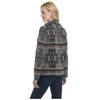 CR153 Cripple Creek Women's Navajo Open Front Blanket Wrap Jacket