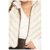 CR199 Cripple Creek Women's Faux Fur Vest - Cream