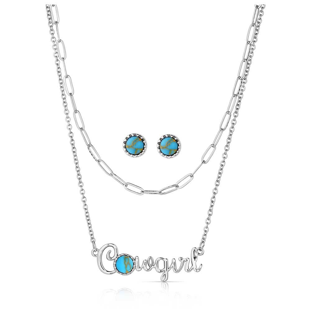 CSTJS5995 Montana Silversmiths Cowgirl's Essentials Jewelry Set