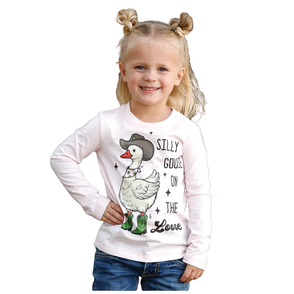 CTK8860010 Cruel Girl Toddler Girls' Long Sleeve Tee - Pink
