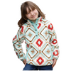 CWK8250011 Cruel Girl Girls Long Sleeve Fleece Pullover - Cream