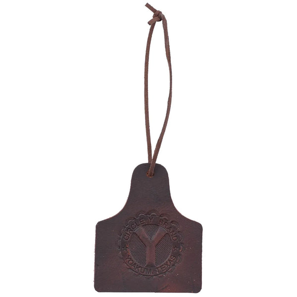 AF-CY-4-LE  Circle Y Air Freshener Cattle Tag Leather Scent