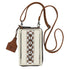 D330006905 Angel Ranch Ellie Collection Crossbody Clutch - White
