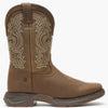 DBT0239Y Durango Youth Lil Rebel Square Toe Cowboy Boot - Sable Brown