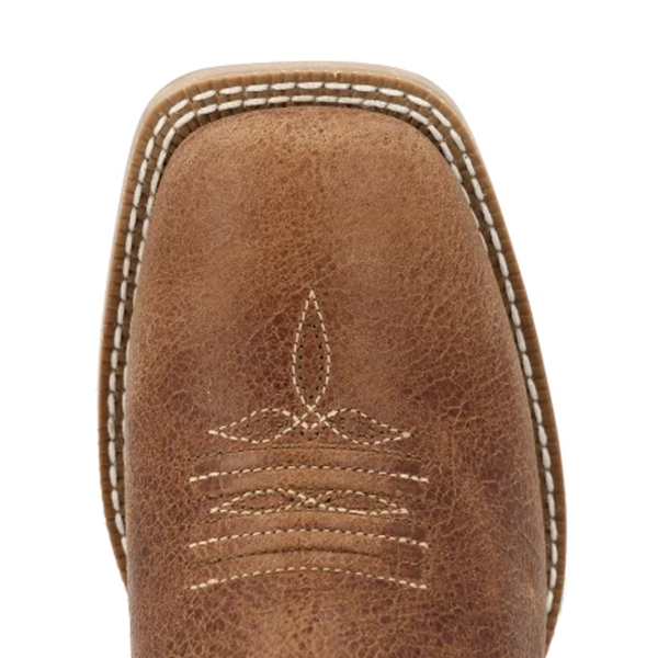 DBT0253C Durango Children's Shyloh Wide Square Toe Cowboy Boot -  Honey Tan / Metallic Peach