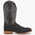 DDB0381 Durango Men's Premium Exotic Pirarucu Cowboy Boots - Matte Black