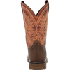 DDB0528 Durango Men's Workhorse Steel Toe Work Boot - Tan Saddle Rusty Blaze
