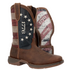DDB0566 Durango Men's Rebel America 250 Flag Square Toe Cowboy Boot - Briar Pitstop