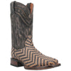 DP4927 Dan Post Men's Keaton Leather Cowboy Boot - Bone & Black