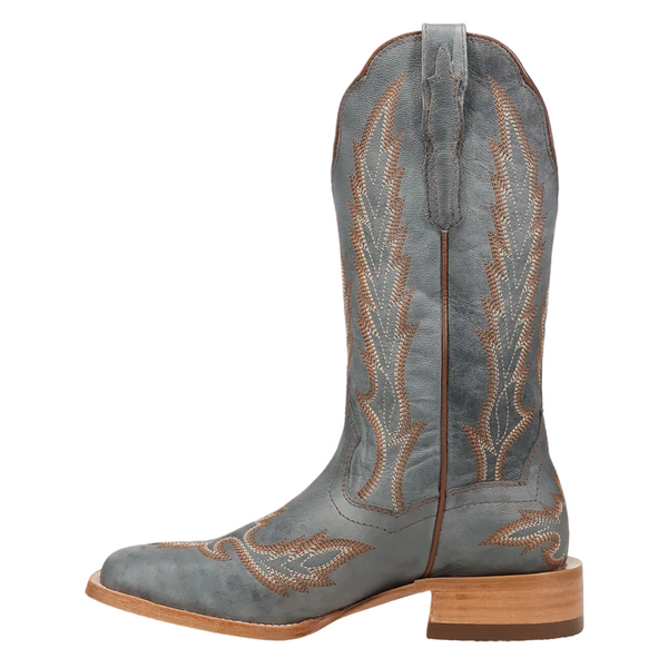 DP5230 Dan Post Women's Denita Western Square Toe Cowboy Boot - Blue