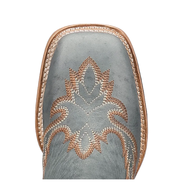 DP5230 Dan Post Women's Denita Western Square Toe Cowboy Boot - Blue