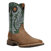 DP5271 Dan Post Men's Royston Leather Cowboy Boot -Tan/ Green