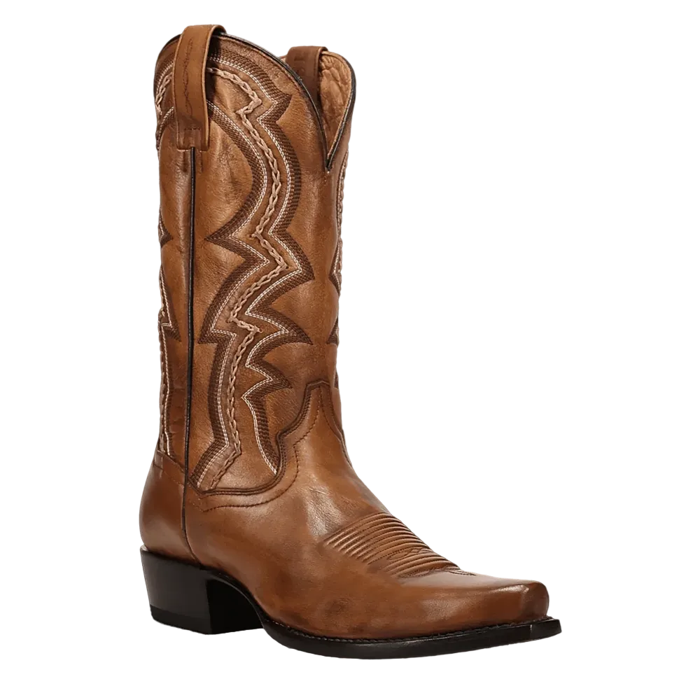 DP7138 Dan Post Men's Gallup Leather Cowboy Boot - Bay Apache