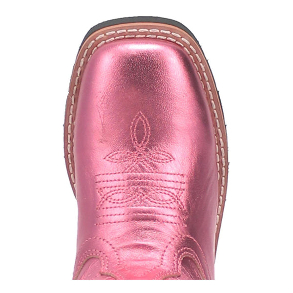 DPC2975 Dan Post Childs Aurora Leather Boot - Pink