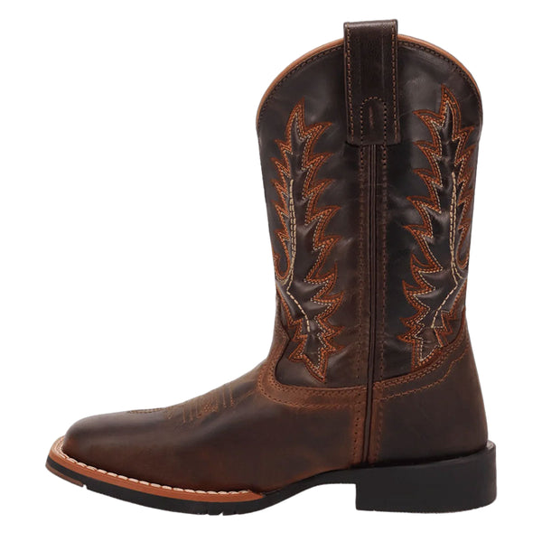 DPC4000 Dan Post Children's Dexter Square Toe Cowboy Boot - Rust