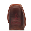 DPC5023 Dan Post Youth Lottie Square Toe Cowboy Boot - Tan / Purple