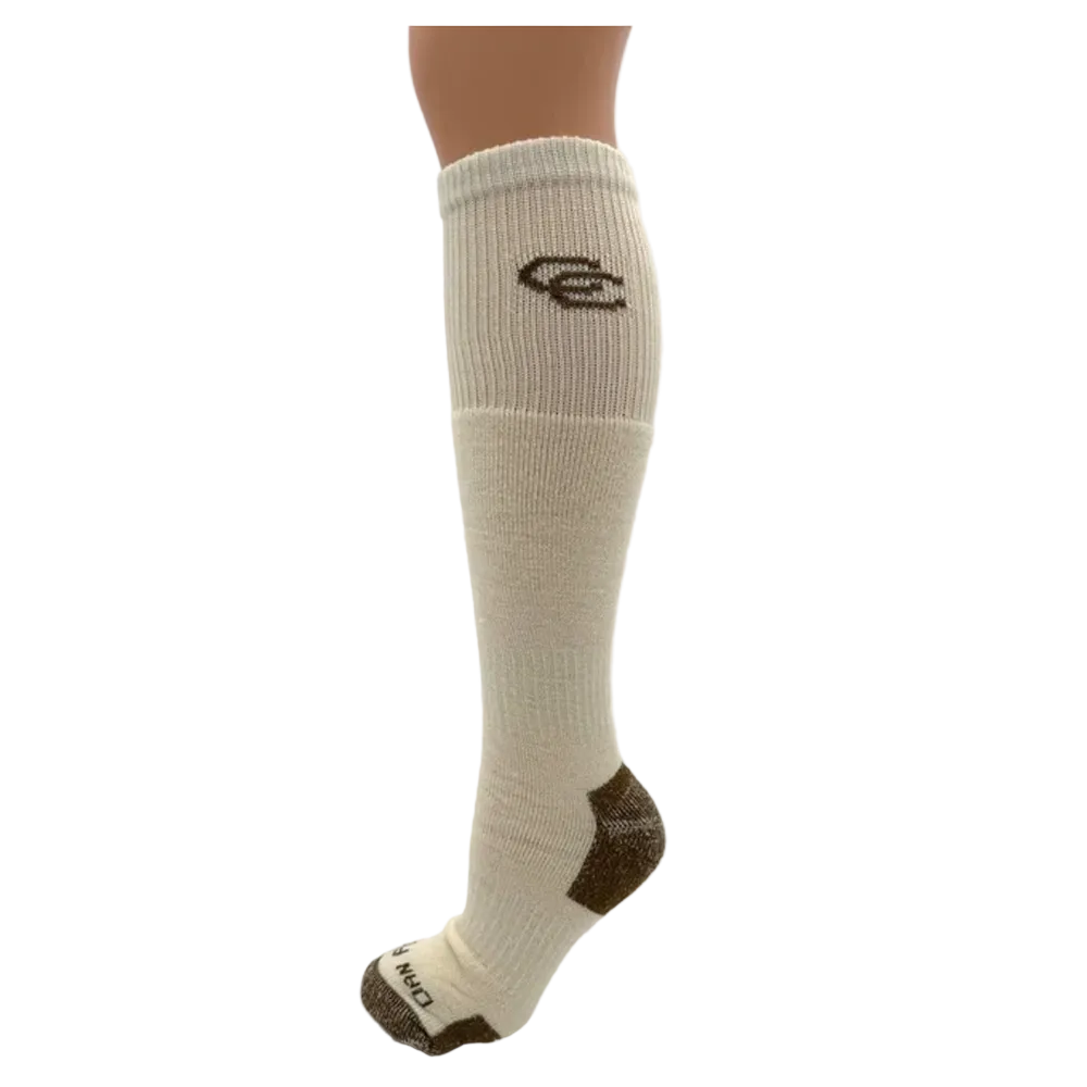 DPCBCW Dan Post Men's Cowboy Certified Merino Wool Over the Calf Socks - 1 Pair
