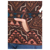 DW91C06864 Panhandle Slim Powder River Women's Aztec Berber 1/4 Zip Pullover - Chocolate