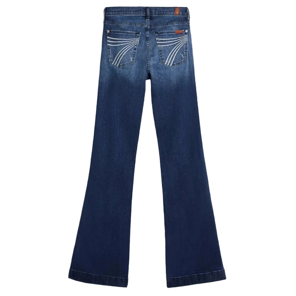 7 For All Mankind Women's Dojo Trouser Jeans - Lake Blue 7U115Y44