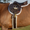 E14002-BR Equinavia Saga Fleece English Girth - Brown