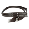 E16005-CBR Equinavia Saga Secure Fit English Stirrup Leathers - Chocolate Brown