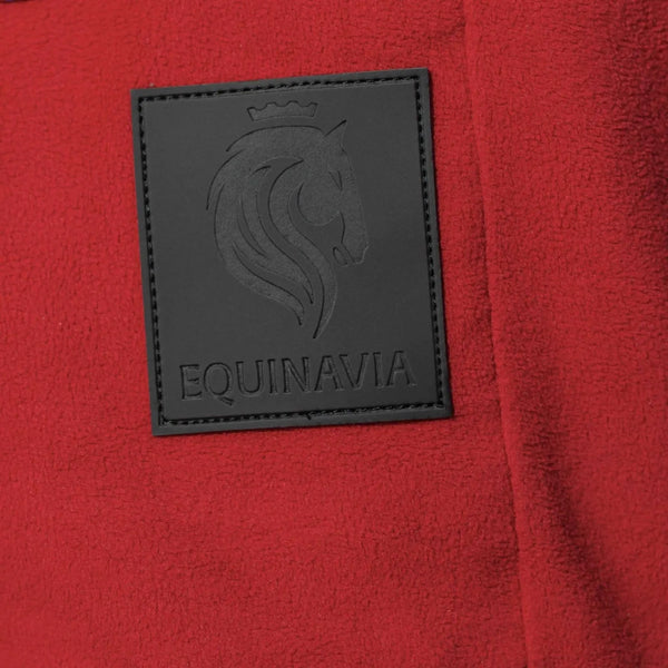 E24034-ERE/BL Equinavia Norse Fleece Cooler - Equestrian Red/Black