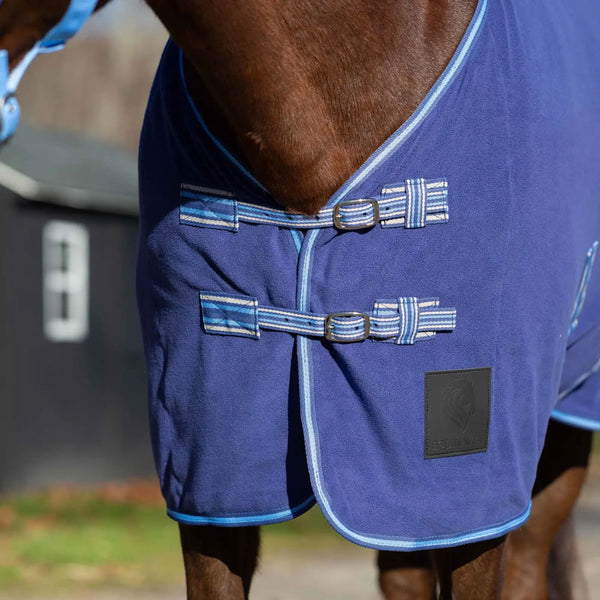 E24034-SB/CSB Equinavia Norse Fleece Cooler - Skipper Blue/Clear Sky