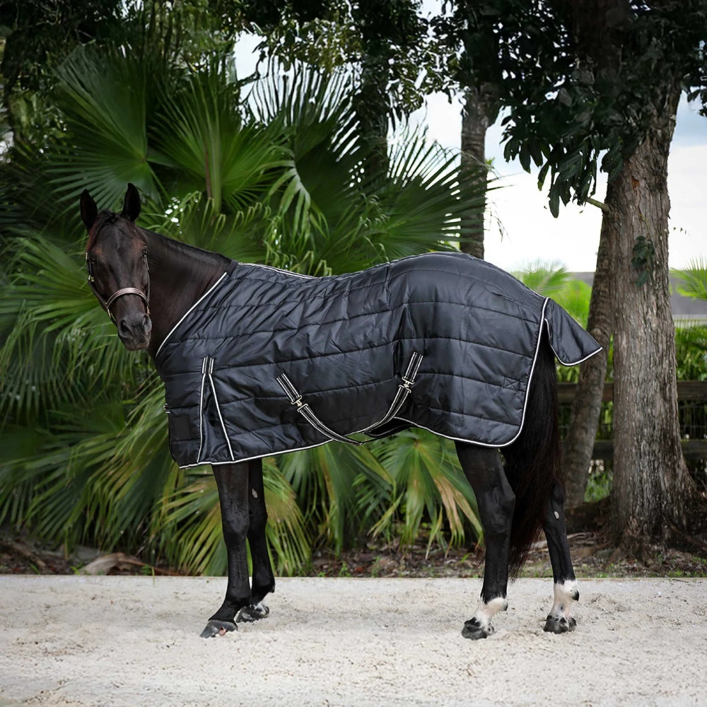 E24050 Equinavia Norse Gusseted 100g Stable Blanket - Black