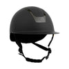 E30002-BL/GMG Equinavia Crown MIPS Equestrian Riding Helmet - Black/Gunmetal
