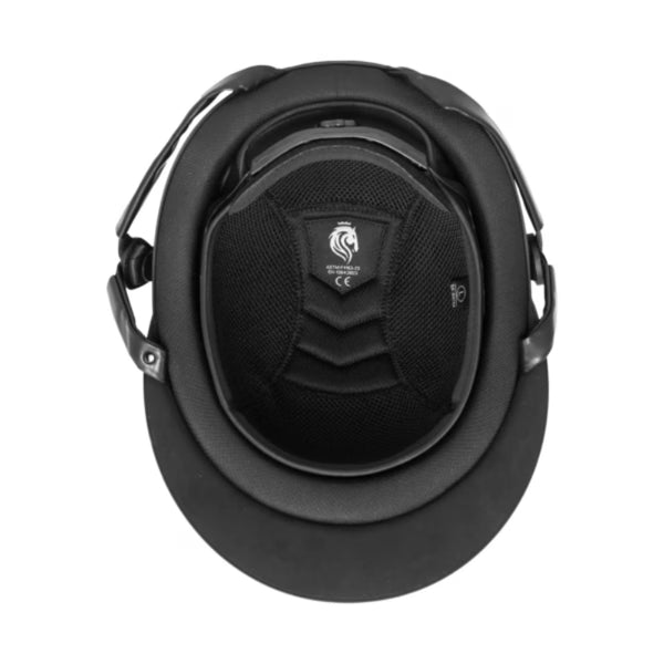 E30002-BL/BL Equinavia Crown MIPS Equestrian Riding Helmet - Black/Black