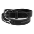 E31012-BL Equinavia Filippa Fancy Stitch Bit Belt - Black