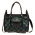 E44009-TGR/LPGR Equinavia Darby Small Collapsible Grooming Tote - Thyme / Lily Pad