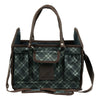 E44010-TGR/LPGR Equinavia Darby Large Collapsible Grooming Tote - Thyme / Lily Pad