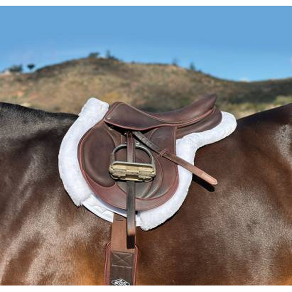 EP530 Professional's Choice VenTECH Hunter English Saddle Pad - White