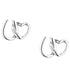 ER5802 Montana Silversmiths Luck & Love Horseshoe Heart Earrings