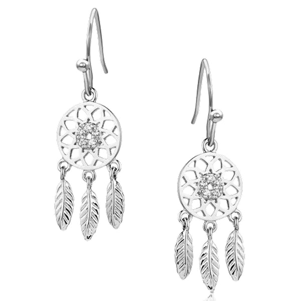 ER5857 Montana Silversmiths Divine Weave Earrings
