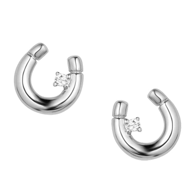 ER5867 Montana Silversmiths Little Light Horseshoe Earrings