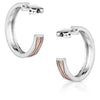 ER6114 Montana Silversmiths Western Sands Hoop Earrings