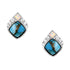 ER6313 Montana Silversmiths Crowned Glacier Earrings