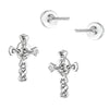 ER6319 Montana Silversmiths Unbroken Faith Earring Set