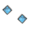 ER6326 Montana Silversmiths Desert Turquoise Earrings