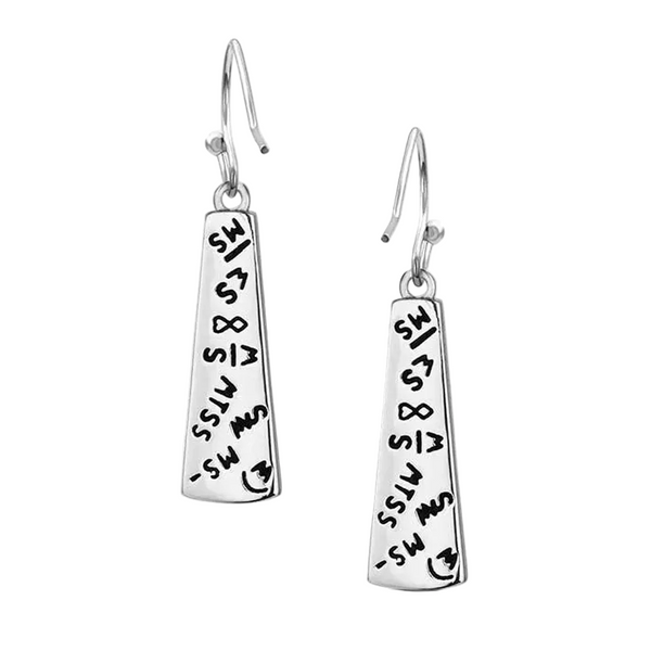 ER6523 Montana Silversmiths Tulsa Time Earrings