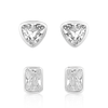 ER6541 Montana Silversmiths Crystal Essentials Earring Set